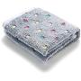 luciphia 1 Pack 3 Blankets Super Soft Cute Dot Pattern Pet Blanket Flannel Throw for Dog Puppy Cat Dot
