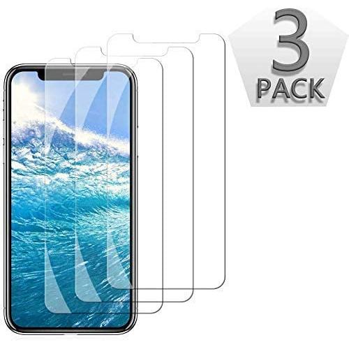 Screen Protector Compatible with iPhone XR (6.1inch 2018 Release),[3 Pack] Tempered Glass, Compatible with iPhone XR