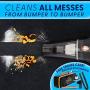 Portable Car Vacuum Cleaner: High Power Corded Handheld Vacuum w/ 16 Foot Cable - 12V - Best Car & Auto Accessories Kit for Detailing and Cleaning Car Interior