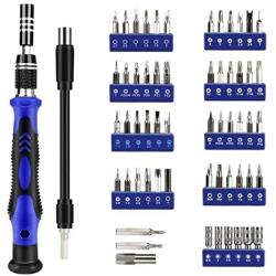 Allnice 81 in 1 Precision Screwdriver Set, Magnetic Driver Kit with 54 Bits, Electronics Repair Tool Kit for Mobile Phone and Laptop, PC, iPhone, iPad, Smartphone, Tablet, PS4