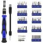 Allnice 81 in 1 Precision Screwdriver Set, Magnetic Driver Kit with 54 Bits, Electronics Repair Tool Kit for Mobile Phone and Laptop, PC, iPhone, iPad, Smartphone, Tablet, PS4