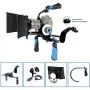 Morros DSLR Rig Movie Kit Shoulder Mount Rig with Follow Focus and Matte Box for All DSLR Cameras and Video Camcorders