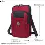 Sentient Wolf Water-Resistant Oxford Fabric Multifunction Phone Bag One Shoulder Phone Waist Bag Diagonal Cross Bag Smart Phone Case Outdoor Bag Sentient Wolf Water-Resistant Oxford Fabric Multifunction Phone Bag One Shoulder Phone Waist Bag Diagonal Cross Bag Smart Phone Case Outdoor Bag