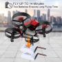 SANROCK GD65A Drone for Kids and Beginners, RC Mini Drone Quadcopter with Extra Battery, RTF 4 Channel 2.4G 6-Gyro Remote Control Aircraft with One Key Return, Great Gift for Boys and Girls(Red)