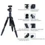 Moman Camera Tripod Monopod Alpenstock with Ball Head, Aluminum Alloy Foldable Axis Inversion Design, Weight Capacity of 33 Lb Moman Camera Tripod Monopod Alpenstock with Ball Head, Aluminum Alloy Foldable Axis Inversion Design, Weight Capacity of 33 Lb