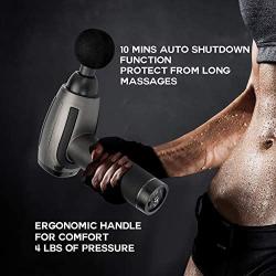 Tiction Muscle Massage Gun Deep Tissue Massager for Pain Relief, Professional Handheld Back Massager Percussion Massage Gun for Athletes Sports Enthusiasts Lovers Back Muscle Deep Relaxation