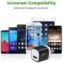 USB Charging Block, GiGreen 5-Pack 1A Single Port USB Cube Plug Travel Power Adapter Fast Wall Charger Brick Compatible Phone XS MAX/X/8/7/6S Plus, Samsung S10/S9+/S8/S7/S6 Edge, LG G7/G6/G5/V30, Moto