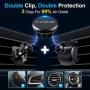 VANMASS Phone Holder Car, [2020 Upgraded] Magnetic Phone Mount [360°Rotation] Air Vent Car Phone Mount [6 Strong Magnets] iPhone Car Holder Car Mount for iPhone Compatible All Smartphone and Tablets