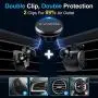 VANMASS Phone Holder Car, [2020 Upgraded] Magnetic Phone Mount [360°Rotation] Air Vent Car Phone Mount [6 Strong Magnets] iPhone Car Holder Car Mount for iPhone Compatible All Smartphone and Tablets