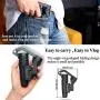 FeiyuTech Vlog Pocket Foldable 3 Axis Smartphone Handheld Gimbal Stabilizer for iPhone 11 Xs Max Xr X 8 Plus 7 6 SE Android Smartphone Samsung Galaxy S9+ S9 S8+ S8 S7,240 g Payload,-Black FeiyuTech Vlog Pocket Foldable 3 Axis Smartphone Handheld Gimbal Stabilizer for iPhone 11 Xs Max Xr X 8 Plus 7 6 SE Android Smartphone Samsung Galaxy S9+ S9 S8+ S8 S7,240 g Payload,-Black