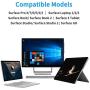 Pen for Surface, Kimwood Stylus Pen for Surface with 1024 Levels Pressure for Surface Pro 7/6/5/4/3, Surface Laptop 3/2/1, Surface Book 2/1, Surface Go Including AAAA Battery & Spare Tip