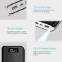 Portable Charger,24000mAh Power Bank EMNT 2.4A Quick Charge 2.0 Compact USB Type C Port External Battery Pack Compatible Smartphones,iPhone X iPhone 8,Ipad,Samsung Galaxy S8,Tablets and More-Black