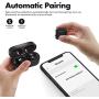 Wireless Earbuds Bluetooth 5.0 Headphones IPX7 Waterproof TWS Stereo Headphones in Ear Built in Mic Headset Premium Sound with Deep Bass for Sport