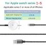 ASIANE Watch Charger,2 in 1 Wireless Charger for iWatch & iPhone Charger Cable Compatible for Apple Watch Series 5/4/3/2/1 All 44mm 40mm 42mm 38mm & iPhone 11/11 Pro/XR/XS/XS Max/X/8/8Plus/7/7Plus