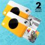 Zink KODAK Printomatic Digital Instant Print Camera (Yellow), Full Color Prints On ZINK 2x3" Sticky-Backed Photo Paper - Print Memories Instantly