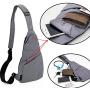 TOLOG Sling Bag Water Resistant Crossbody Personal Pocket Bag Lightweight Chest Shoulder Backpack for Travel Hiking