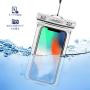 ProCase Universal Waterproof Case Cellphone Dry Bag Pouch for iPhone 11 Pro Max Xs Max XR XS X 8 7 6S Plus SE 2020, Galaxy S20 Ultra S10 S9 S8 +/Note 10+ 9, Pixel 4 XL up to 6.9" - 2 Pack, Clear