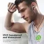 Wireless Earbuds, Letsfit Bluetooth 5.0 Headphones TWS Stereo Touch Control Earbuds with Charging Case, IPX5 Waterproof in-Ear Sport Earphones with Mic for Running Gym Workout Black Wireless Earbuds, Letsfit Bluetooth 5.0 Headphones TWS Stereo Touch Control Earbuds with Charging Case, IPX5 Waterproof in-Ear Sport Earphones with Mic for Running Gym Workout Black