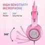 SOMIC G951s Pink Stereo Gaming Headset and Pink Headphone Stand for PS4, Xbox One, PC, Mobile Phone, 3.5MM SOMIC G951s Pink Stereo Gaming Headset and Pink Headphone Stand for PS4, Xbox One, PC, Mobile Phone, 3.5MM