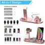 Kertxin Wireless Charger,4 in 1 Charging Station for Apple,QI Wireless Charging Stand for Apple Watch,iPhone,Airpod,Compatible with Apple Watch,iPhone 11 11 pro Xs X Max XR X 8 8+ Samsung S9