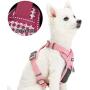 Blueberry Pet 15+ Colors Safe & Comfy Reflective Multi-Colored Stripe Collection - Collars, Harnesses, Leashes, Seatbelts for Dogs, Matching Lanyards for Pet Lovers