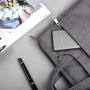Yoobao Portable Charger 10000mAh Slim Power Bank Powerbank External Cell Phone Battery Backup Charger Battery Pack Dual Input Compatible iPhone 11 X XR Xs Max 8 7 Plus Android Samsung - Gray