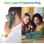 Galaxy J7 2018/J7 Aero/J7 Top/J7 Crown/J7 Aura/J7 Refine/J7 Eon Case with Tempered Glass Screen Protector [2Pack], Jshru Ring Car Mount Kickstand Phone Case for Samsung J7 Star Midnight Green