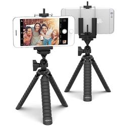 Xenvo LobsterPod Tripod - Flexible Cell Phone Tripod Stand with Universal Phone Mount Adapter, Compatible with iPhone, Android, Samsung, Google Pixel and Any Smartphone