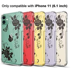 Case for iPhone 11,Cutebe Shockproof Series Hard PC+ TPU Bumper Protective Case for Apple iPhone 11 6.1 Inch(Black)