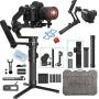 FeiyuTech AK4500 3-Axis Gimbal Stabilizer Payload 4.6 KG for Mirrorless & DSLR Camera for Sony A7M3 A7R3,Canon 1DX 6D 5D IV,Panasonic GH5 GH5S,Nikon D850,Detachable Design(Include Motion Controller)