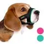 BRONZEDOG Soft Padded Dog Muzzle Adjustable Neoprene Comfort Bitting Chewing Pet Muzzles for Small Medium Large Dogs Puppy BRONZEDOG Soft Padded Dog Muzzle Adjustable Neoprene Comfort Bitting Chewing Pet Muzzles for Small Medium Large Dogs Puppy