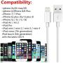 iPhone Charger Cable (5 Pack,3FT/6FT10FT) SHARLLEN Fast iPhone Charging Cable Long Cords Compatible iPhone XS/Max/XR/X/8/8 Plus/7/7 Plus/6/6 Plus/6S/6S Plus More (White)