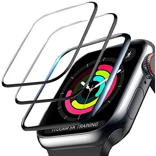 3-Pack Screen Protector for Apple Watch Series 3/2/1 38mm, 3D Curved Edge Anti-Scratch Anti-Bubble Ultra HD Flexible Film Protector with Black Edge for iWatch Series 3/2/1 (38MM) 3-Pack Screen Protector for Apple Watch Series 3/2/1 38mm, 3D Curved Edge Anti-Scratch Anti-Bubble Ultra HD Flexible Film Protector with Black Edge for iWatch Series 3/2/1 (38MM)