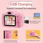 PROGRACE Kids Camera Children Digital Video Cameras for Girls Birthday Toy Gifts 4-12 Year Old Kid Action Camera Toddler 2 Inch IPS 1080P(Pink) PROGRACE Kids Camera Children Digital Video Cameras for Girls Birthday Toy Gifts 4-12 Year Old Kid Action Camera Toddler 2 Inch IPS 1080P(Pink)