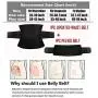 2 in 1 Postpartum Support Recovery Belly Wrap Waist/Pelvis Belt Body Shaper Postnatal Shapewear,One Size 2 in 1 Postpartum Support Recovery Belly Wrap Waist/Pelvis Belt Body Shaper Postnatal Shapewear,One Size