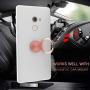 Phone Ring Holder Finger Kickstand - LANETNCY 360° Rotation Metal Ring Grip Stand for Strongly Magnetic Car Mount Compatible with All Smartphone(Rose Gold)