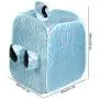 wosume Portable Sauna Steamer Pot, Household Waterproof Foldable Steam Sauna Box Steamer Tent Spa Machine for Steam Room(US Plug)