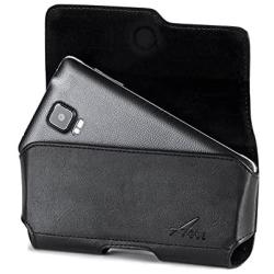 AGOZ Holster for Motorola Moto G8 Plus, G8 Play, Moto G7, Moto E6, Moto E5 Plus, E5 Play, Moto E5, Moto E5 Cruise, E5 Supra, E4 Plus, Belt Clip Case w/Loop, Leather Cell Phone Pouch Magnetic Closure