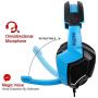 Sades SA920 Gaming Headset for PS4 Pc iPhone Smart Phone Laptop IPad iPod Mobile Phones Multi Function Pro Game Headphones with Mic