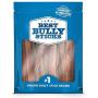 Best Bully Sticks Thick Bully Sticks 14 Pack – Natural Beef Dog Chew – Single Ingredient Alternative to Rawhide – Helps Promote Dental Health – Short Size