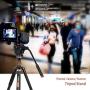 Cayer CF2451 Video Tripod 67 inches Carbon Fiber Tripod Leg with Fluid Drag Head, 4-Section Compact DSLR Tripod Convertible to Monopod for DSLR Camera, Video Camcorder