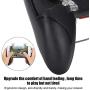 Zopsc LX3 Game Pad Controller Joystick Ergonomic Design Gamepad with Foldable Bracket and Adopt ABS Material Universal for Under 6.5inch Mobile Phone (Black)
