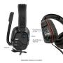 PDP Universal Afterglow LVL 6+ Haptic Gaming Headset for Xbox One, PS4, PC & Mobile, 090-072-NA