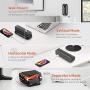 Alxum USB C Charging Station for Multiple Devices, Multi Ports Charging Dock Station with Quick Charge 3.0+USB C Ports, Transformable Wall Mount Charger, for Cell Phone, Tablet, and Other USB Devices