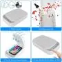 UV Cell Phone Cleaner, Portable UV Lights Smart Phone Sanitizer Phone Cleaner Box Aromatherapy Function Disinfection for All iPhone Android Cellphone Toothbrush Watches Keys UV Cell Phone Cleaner, Portable UV Lights Smart Phone Sanitizer Phone Cleaner Box Aromatherapy Function Disinfection for All iPhone Android Cellphone Toothbrush Watches Keys