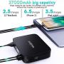 Laptop Power Bank, RYOKO 27000mAh Portable battery Charger with AC 85W Output, Dual USB and Type-C Phone Charger Battery Pack, High-Speed Portable Charger for iPhone Laptop Tablet Camera and Nintendo.