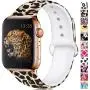 Haveda Leopard Bands Compatible for Apple Watch Series 5 40mm Series 4, Soft Cheetah Band for Apple Watch 38mm Women Printed Silicone Sport Wristbands for iWatch Series 3 2/1, S/M, Leopard Haveda Leopard Bands Compatible for Apple Watch Series 5 40mm Series 4, Soft Cheetah Band for Apple Watch 38mm Women Printed Silicone Sport Wristbands for iWatch Series 3 2/1, S/M, Leopard