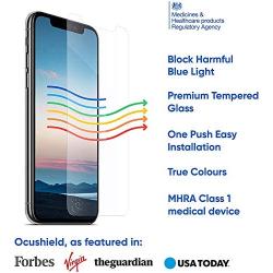 Ocushield Anti Blue Light Screen Protector for New iPhone SE 2020 - Protect Your Eyes & Improve Sleep