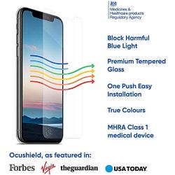 Ocushield Anti Blue Light Screen Protector for New iPhone SE 2020 - Protect Your Eyes & Improve Sleep