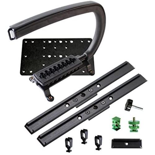 Cam Caddie Scorpion EX Video Camera Stabilizing Handle Kit with Included Smartphone and GoPro Compatible Mounts - Professional Bundle - Black (0CC-0100-KEX)